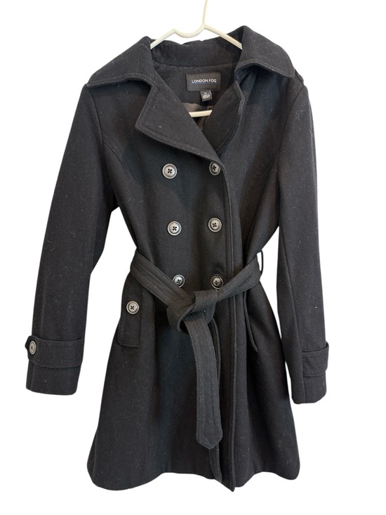 London Fog Jackets & Blazers - London Fog | Double-Breasted Wool Blend Trench Coat